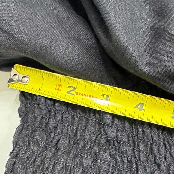 NWOT J. Crew Puff Sleeved Linen Mini Dress Plus Size 2X - Picture 8 of 12